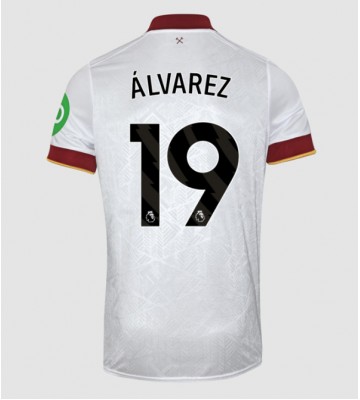 West Ham United Edson Alvarez #19 Tercera Equipación 2024-25 Manga Corta